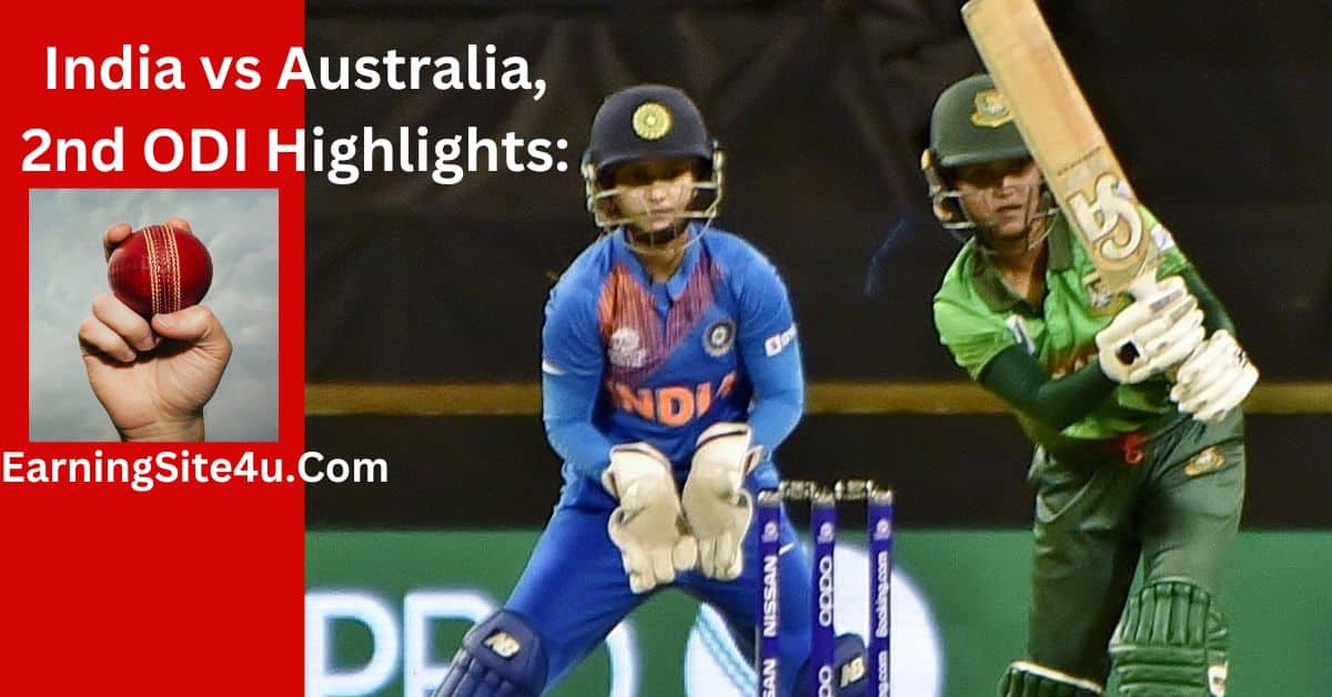 India vs Australia, 2nd ODI Highlights:
